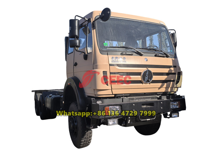 Beiben 6×6 chassis price