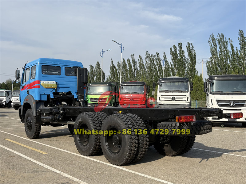 Beiben 6×6 chassis for cargo truck