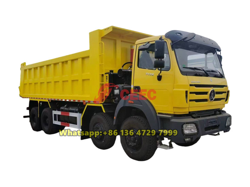 Beiben 8×4 heavy duty tipper truck