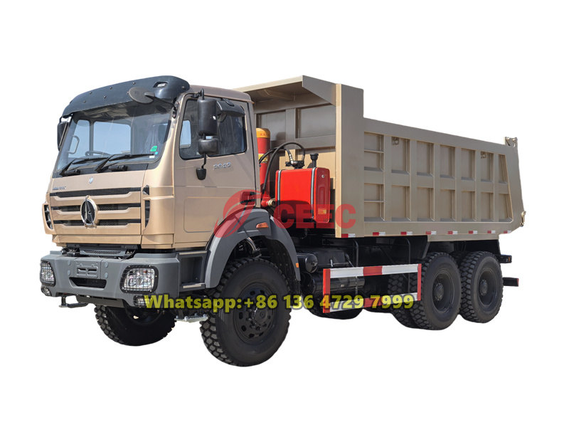 beiben 6×6 heavy tipper truck beiben 6×6 heavy tipper truck