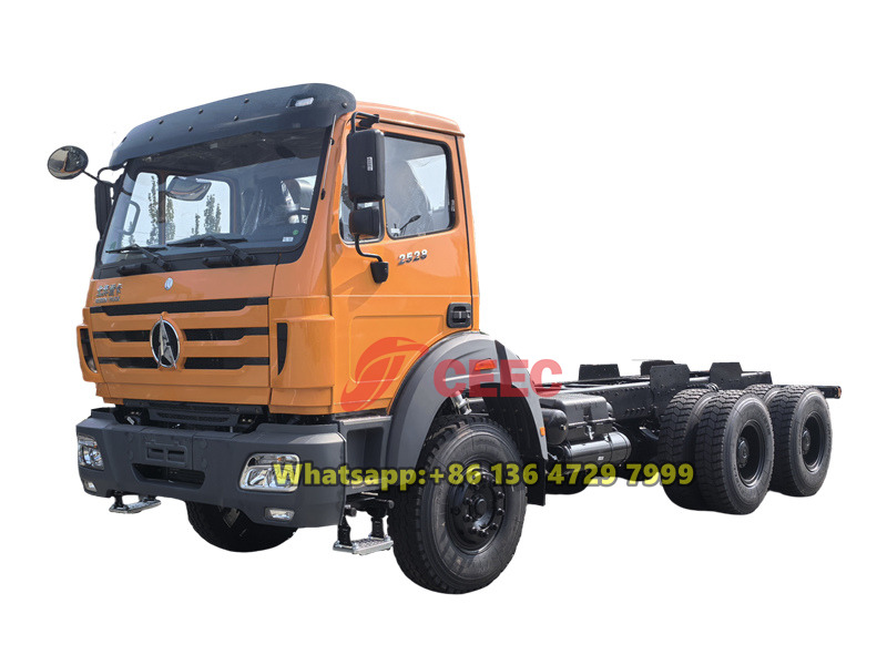 beiben 6×4 dump truck chassis