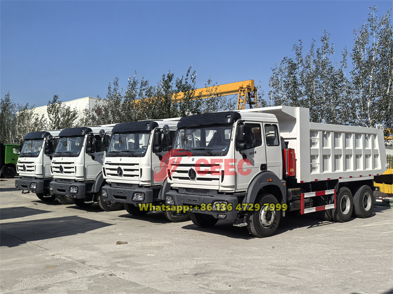 Beiben 10 wheeler tipper lorry for sale