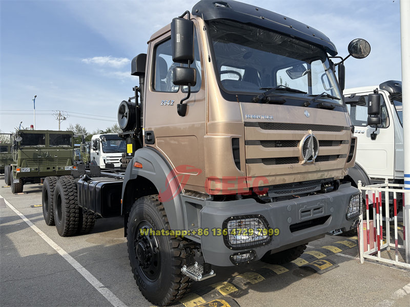 beiben 6x6 dump truck