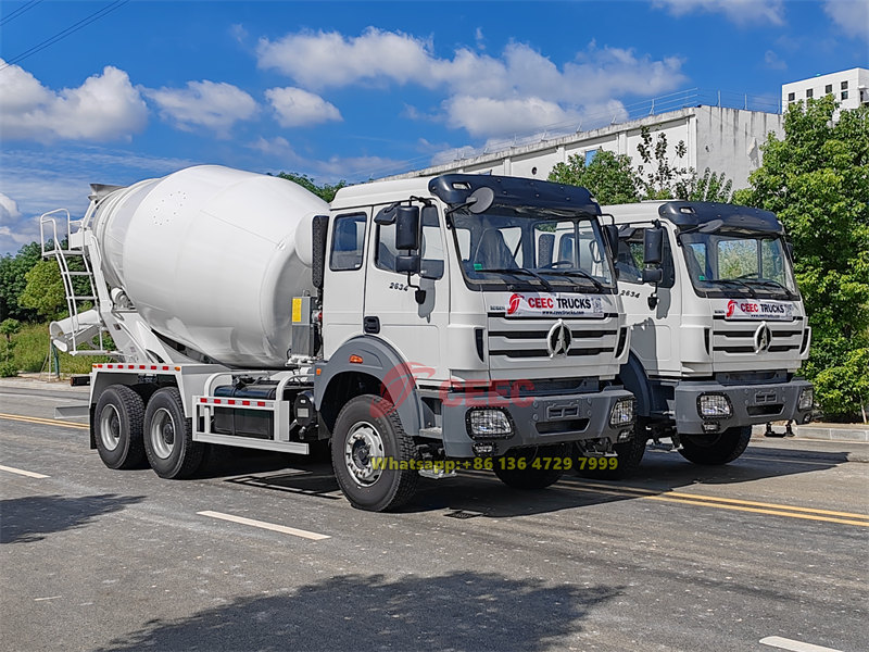 beiben 10 cbm mixer truck