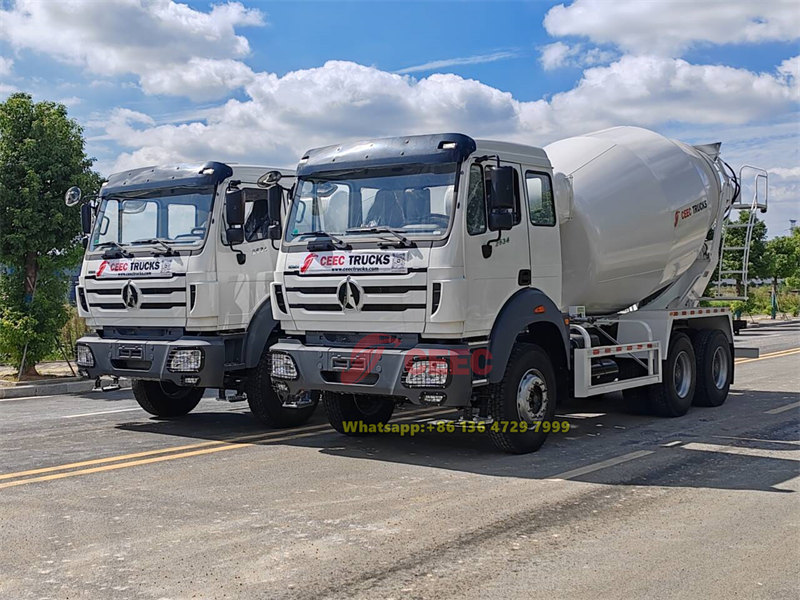 beiben 10 cbm mixer truck