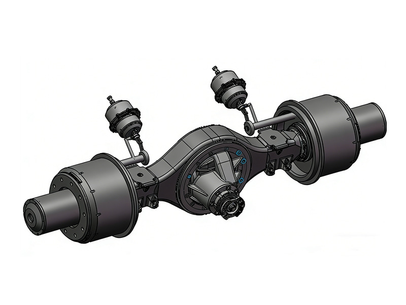 Beiben 8WD heavy duty cargo chassis