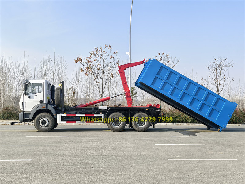 Beiben 6×4 roll off hooklift truck