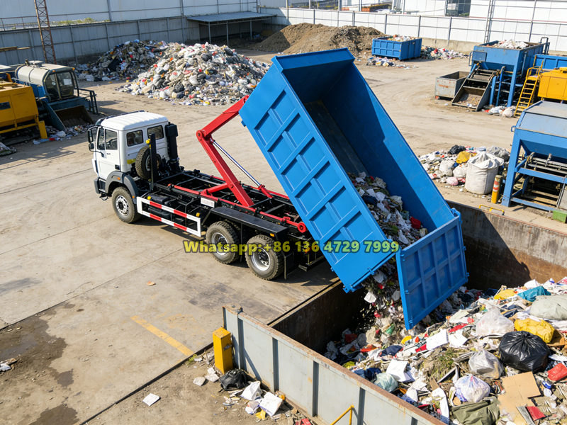 Beiben 30-ton hook loader application