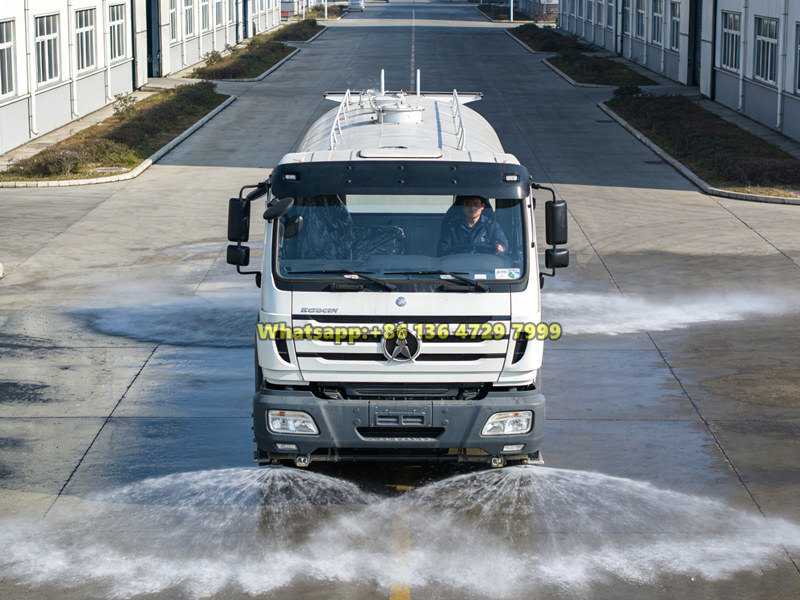 Beiben 6×4 water tanker truck application
