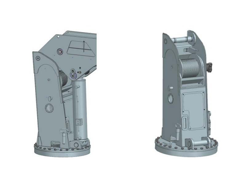 Beiben 6×6 boom crane truck