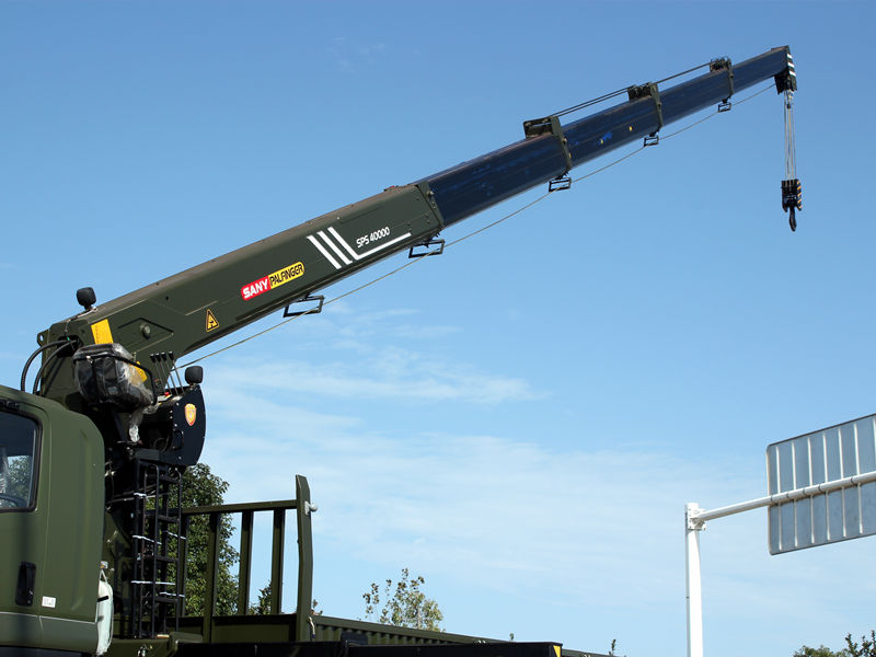 Beiben truck mounted Palfinger SPS40000 crane