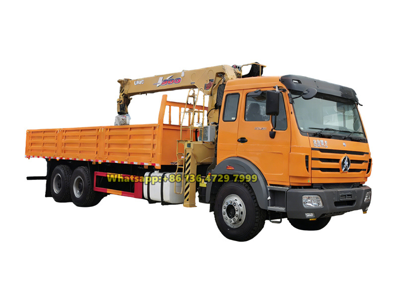 beiben 2642 telescopic boom truck