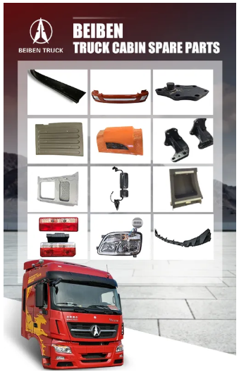beiben truck cabin parts