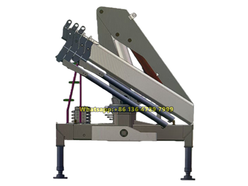 Beiben 6×6 knuckle boom crane truck