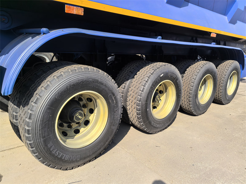 4-axle 80 ton tipper semi-trailer
