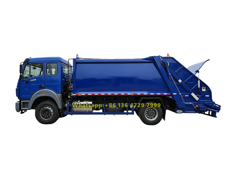 Beiben 4×2 12CBM rear loader