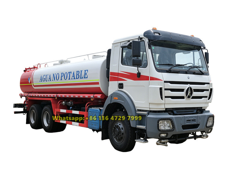 Beiben 6x6 water tanker truck