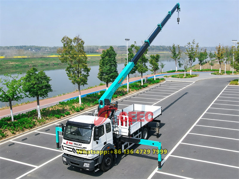 Beiben 8-ton hydraulic crane truck