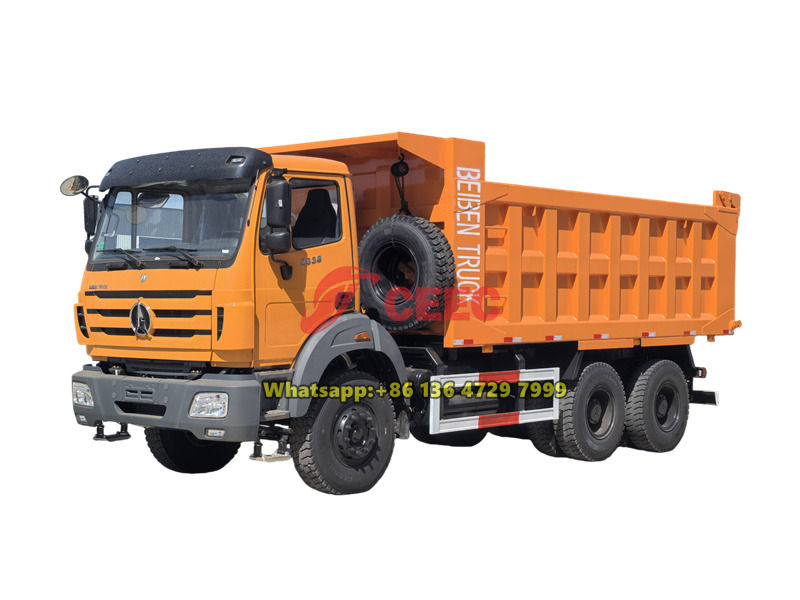 Beiben 6×4 heavy tipper truck