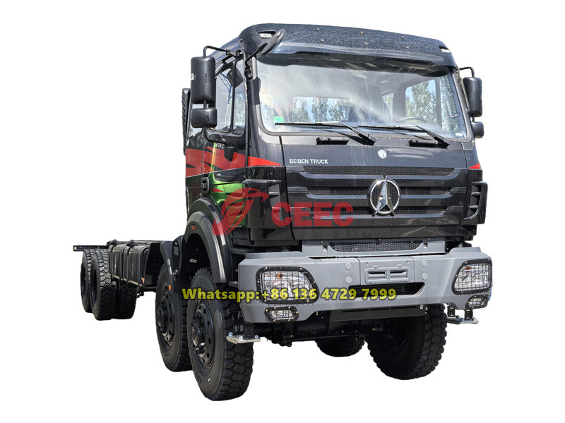 Beiben 8x8 off-road rigid chassis Beiben 8x8 off-road rigid chassis