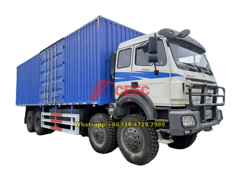 Beiben 8x8 cargo lorry truck
