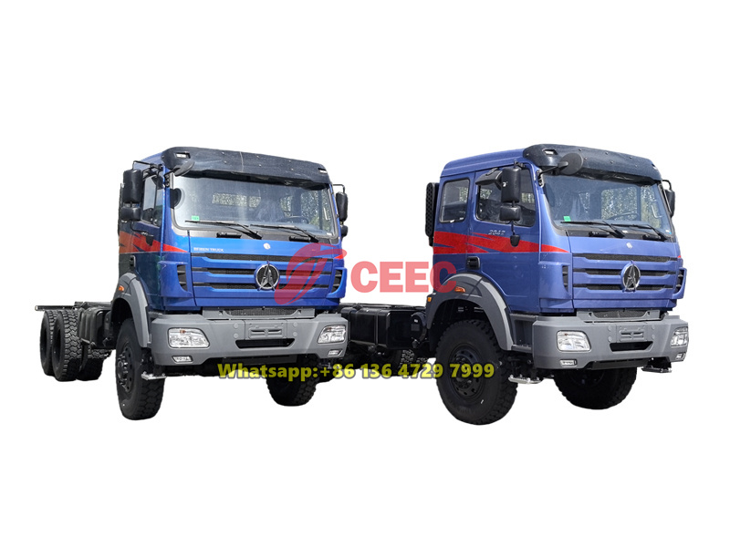 Beiben 6×6 off-road rigid chassis Beiben 6×6 off-road rigid chassis