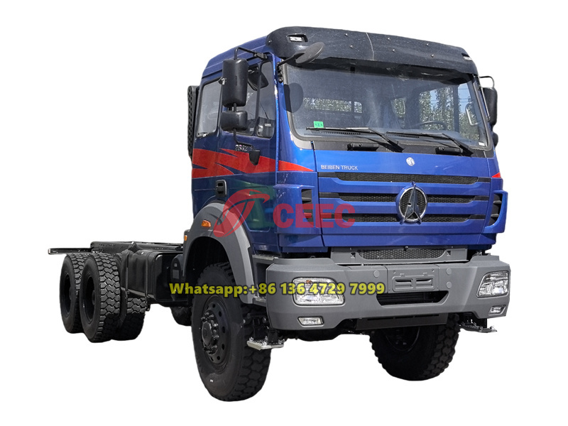 Beiben 6×6 420HP heavy chassis Beiben 6×6 420HP heavy chassis