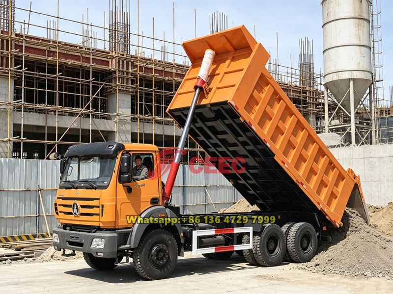 Beiben 6x4 construction tipper truck Beiben 6x4 construction tipper truck