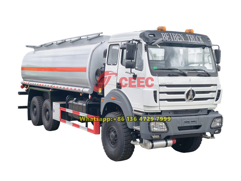 Beiben 6x4 20000 liters mobile fuel bowser