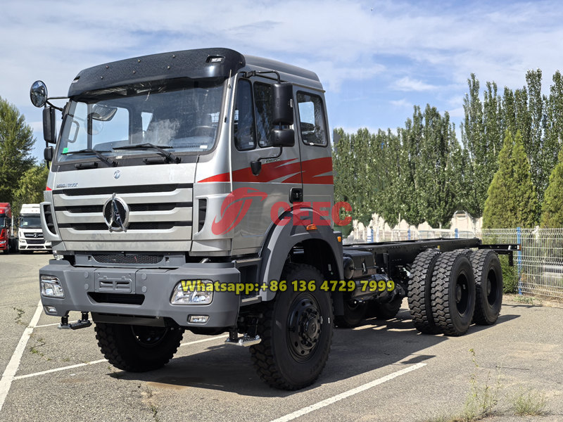 Beiben 6×6 all wheel dirve chassis Beiben 6×6 all wheel dirve chassis