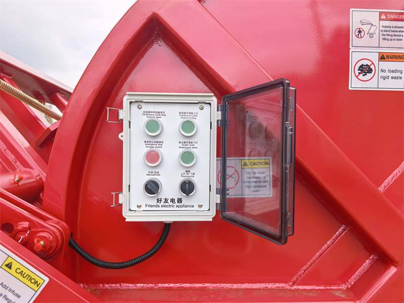 Beiben 6×4 refuse compactor truck for sale