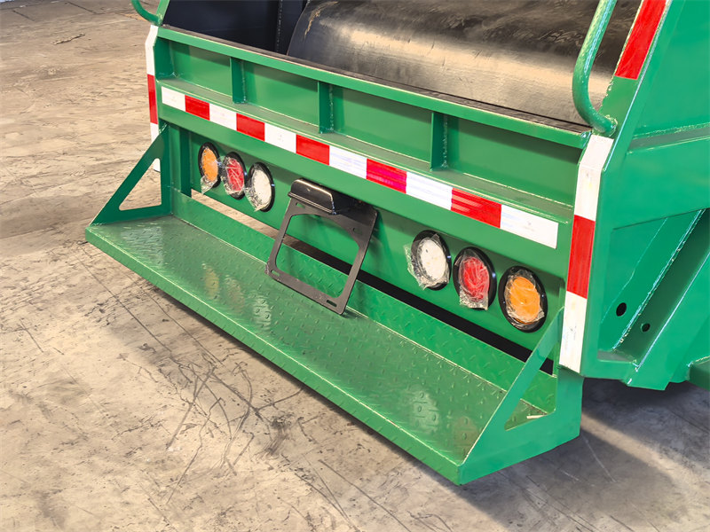 12CBM rubbish compactor truck upper body