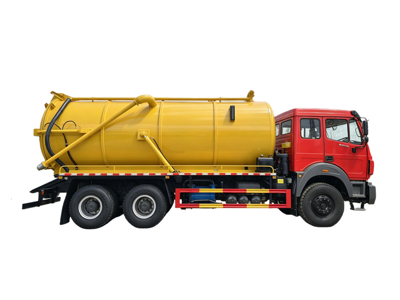 Beiben 2638 heavy vacuum suction truck Beiben 2638 heavy vacuum suction truck