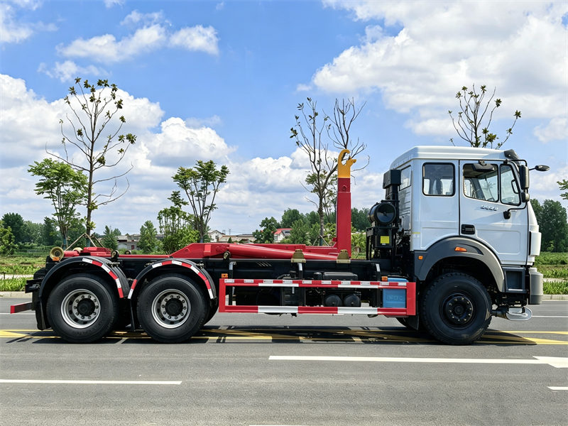 Beiben 6×4 20-ton hooklift truck