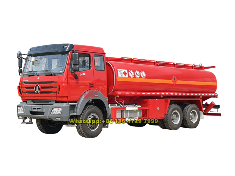 Beiben 6×4 20CBM refueling tank truck