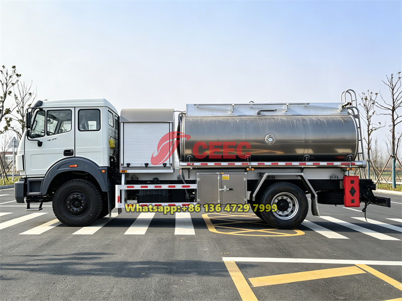 Beiben 4×2 12000 liters aviation refueler truck