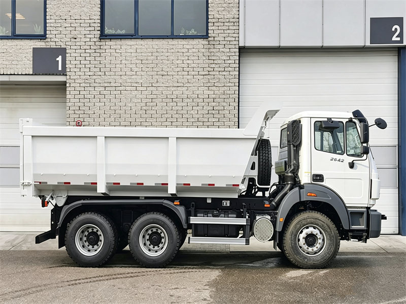 Beiben 6×4 heavy duty U-shaped dumper truck