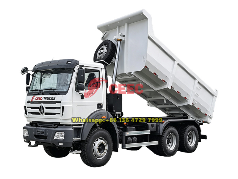 Beiben 6×4 U-shaped mining dump truck Beiben 6×4 U-shaped mining dump truck