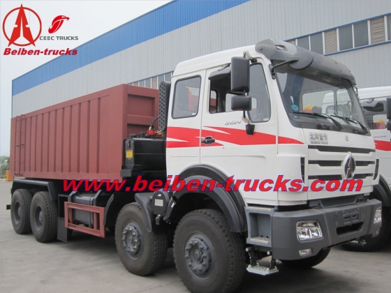 Beiben 12 wheeler 340 Hp dump truck price