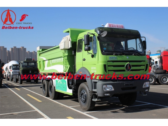 China beiben 300 hp dump trucks manufacturer