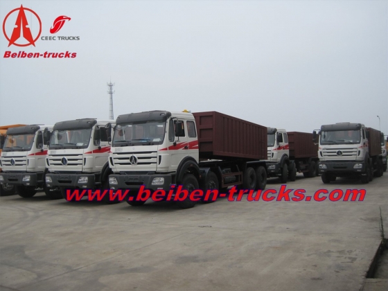 Beiben 12 wheeler 340 Hp dump truck price