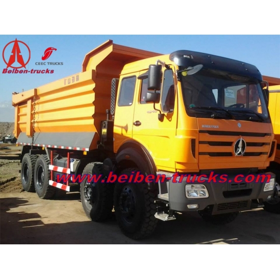 china Beiben 420 Hp 12 wheeler heavy truck