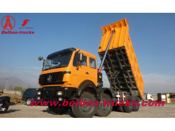 china beiben  12 wheeler 420 Hp dumpers