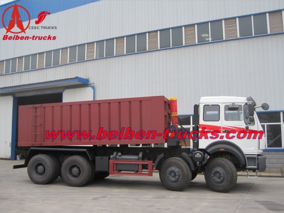 Beiben 12 wheeler 340 Hp dump truck price