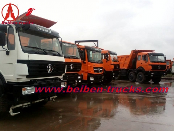 china Beiben 420 Hp 12 wheeler heavy truck