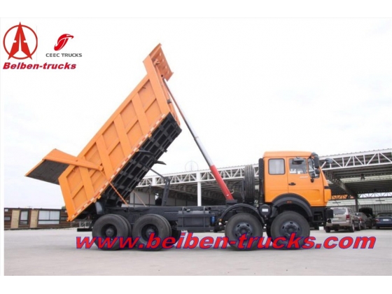 china beiben  12 wheeler 420 Hp dumpers