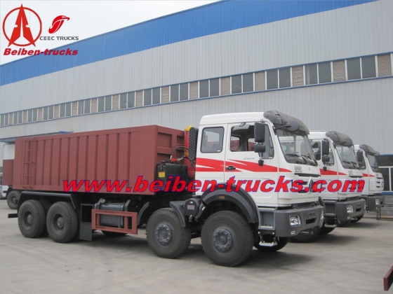 Beiben 12 wheeler 340 Hp dump truck price