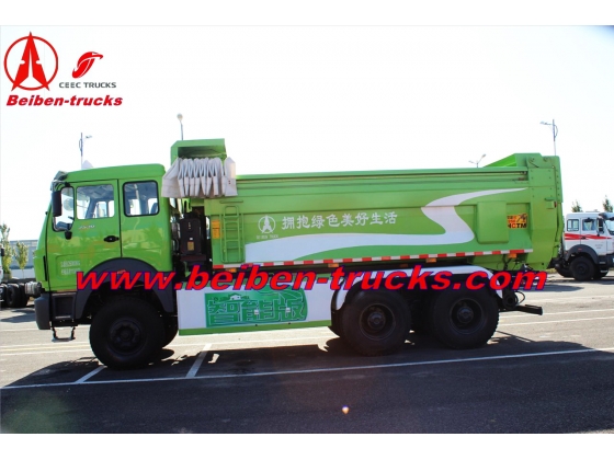 China beiben 300 hp dump trucks manufacturer