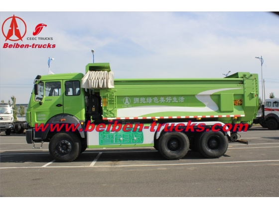 China beiben 300 hp dump trucks manufacturer