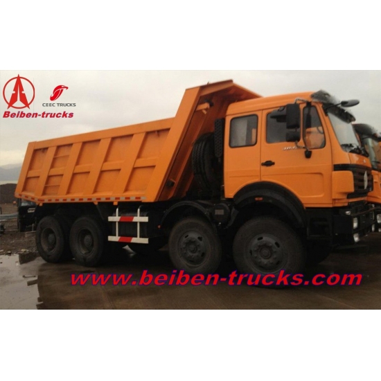 china beiben  12 wheeler 420 Hp dumpers